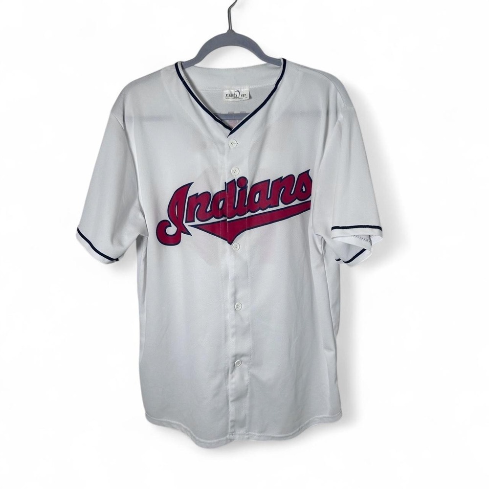 SGA Cleveland Indians Yan Gomes #10 Light Weight Jersey Size XL Match Up